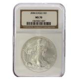 2004 - MS70 American Silver Eagle