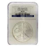 2007 - Early Release MS69 American Silver Eagle