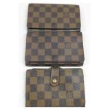 Louis Vuitton Wallet 3 Piece Set Damier Browns