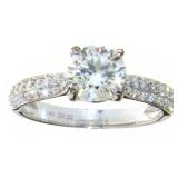 14kt Gold 1.64 ct VS Lab Diamond Ring