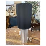 Ashley Black & Chrome Lamp