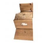 Wooden Doll/Decor  School Desk