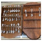 (2) Pc Estate Spoon Holders & Collection