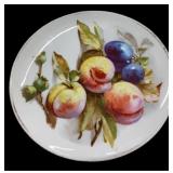 German Fruit Design Plate