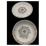 Limoges 22k Gold Trim Bowl & Royal Plate 22 K