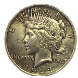 1924 Philadelphia Peace Silver Dollar