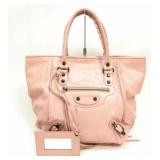 Balenciaga Hand Bag Pink Leather