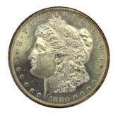 1880 San Francisco GEM BU Morgan Silver Dollar