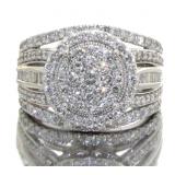 14kt Gold Brilliant 1.50 ct Diamond Cocktail Ring