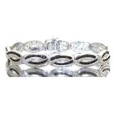 Stunning 3.00 ct Black & White Diamond Bracelet