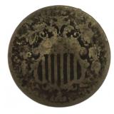 1866 Liberty Shield Nickel