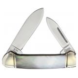 QUEEN QC008 MINI CANOE BLACK PEARL POCKET KNIFE