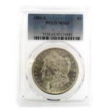 1881 San Francisco MS63 Morgan Silver Dollar