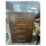 Industrial 5 Drawer Chest