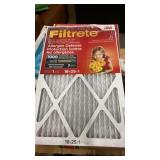 (5) 16 x 25 x 1 " Filtrete Micro Allergen Filters