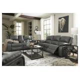 Ashley 77103 Calderwell Gray DBL REC Sofa & Love