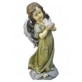 Mondays Outdoor LED Angel w/ Dove