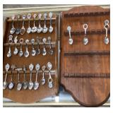 (2) Pc Estate Spoon Holders & Collection