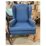 Blue Estate Wingback Chair