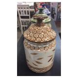 Temptations Brown Cookie Jar