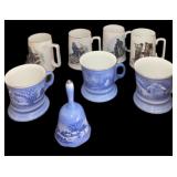 Set of (4) Rockwell Mugs & More