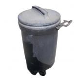 Preowned Rubbermaid Bruiser Garbage Can on Wheels