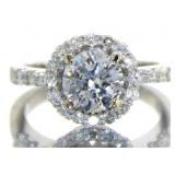 14kt Gold 2.47 ct Round Brilliant Diamond Ring
