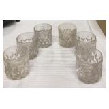 (6) Fostoria Glasses