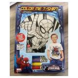 Ultimate Spider-Man Color Me T-Shirt - Size 6/7