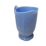 Blue Depression Cherry Blossom Satin Pitcher