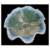 Footed Opalescent Bowl