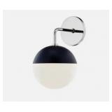 Mitzi Wall Sconce Nickel Black