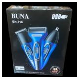 BUNA 3 in 1 Shaver: Shaving, Haircut, Nose Repair