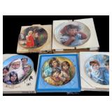 (5) Collector  Wall Plates-Royal Doulton & USA