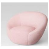 Room Essentials Blush Swivel Accent Chair