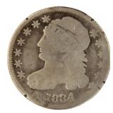 1834 Capped Bust Silver Dime