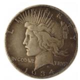 1934 San Francisco Peace Silver Dollar