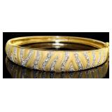 Stunning Diamond Bangle Bracelet