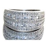 10kt Gold 1.00 ct Brilliant Diamond Designer Band