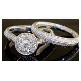 14k Gold 1.00 ct VS Lab Diamond Bridal