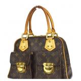 LOUIS VUITTON Manhattan PM Hand Bag Monogram