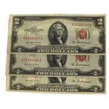 1953 Red Seal $2.00 Certificate