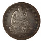 1877 Seated Liberty Half Dollar