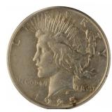 1925 Philadelphia Peace Silver Dollar