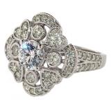 14k Gold 2.04 ct Round Brilliant Lab Diamond Ring