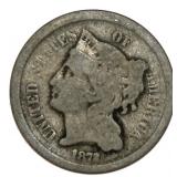 1872 Three Cent Nickel