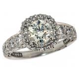 18k Gold 1.87 ct Brilliant TACORI Diamond Ring