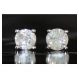14kt Gold Brilliant 1/3 ct Diamond Stud Earrings