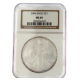 2006 MS69 American Silver Eagle