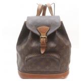 Louis Vuitton LV BackPack Bag Montsouris MM Brown